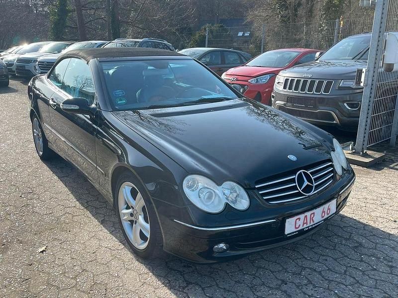 Gebraucht Mercedes CLK200 163 PS (119 kW) 2004 Schwarz Cabrio