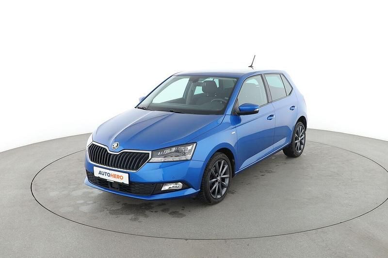Blau Gebraucht 2019 Skoda Fabia Soleil Kleinwagen | 11.780 € (Fairer Preis) - Bild 1/3