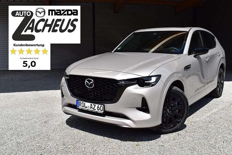 Grau Gebraucht 2025 Mazda CX-60 Homura-Line SUV | 50.100 € (Etwas zu teuer) - Bild 1/4