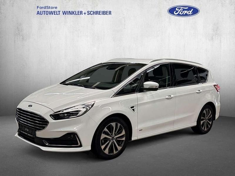 Gebraucht Ford S-MAX Titanium 190 PS (139 kW) 2020 Weiß Van / Kleinbus