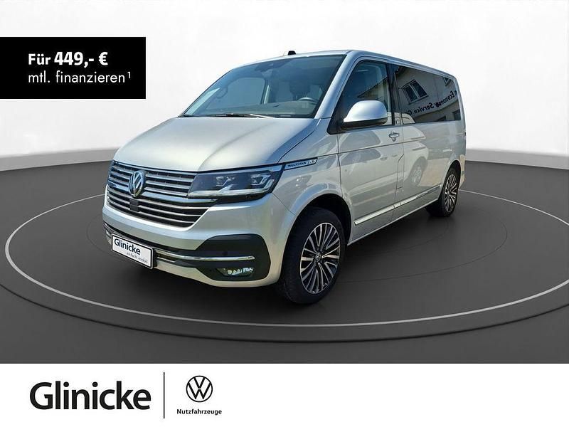 Silber Gebraucht 2022 VW Multivan Generation Six Van | 41.880 € (Superpreis) - Bild 1/4