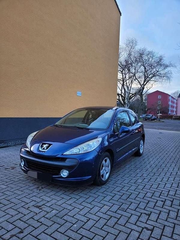 Blau Gebraucht 2009 Peugeot 207 Urban Move Limousine | 1.600 € (Superpreis) - Bild 1/4