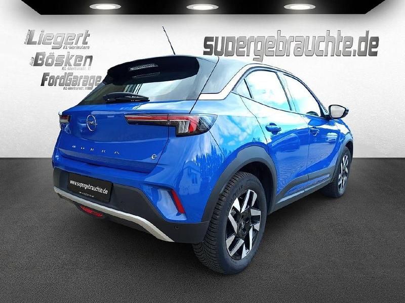 Gebraucht Opel Mokka-e Elegance 100 kW (136 PS) 2022 Perl blau/voltaik blau SUV