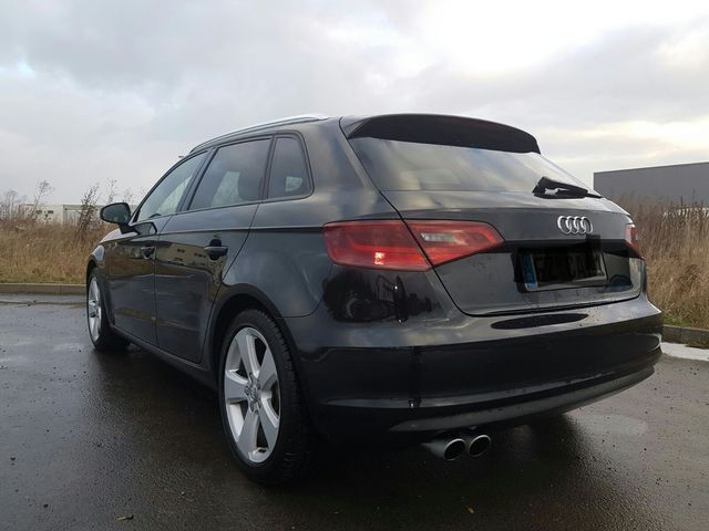 Gebraucht Audi A3 Sportback S-Line 166 PS (122 kW) 2013 Schwarz metallic Kleinwagen