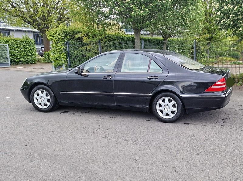 Schwarz Gebraucht 1999 Mercedes S500 Limousine | 2.999 € (Superpreis) - Bild 1/4