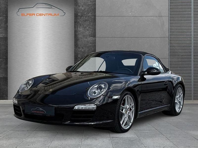 Schwarz Gebraucht 2009 Porsche 911 Carrera S Cabriolet Cabrio | 72.997 € (Etwas zu teuer) - Bild 1/4
