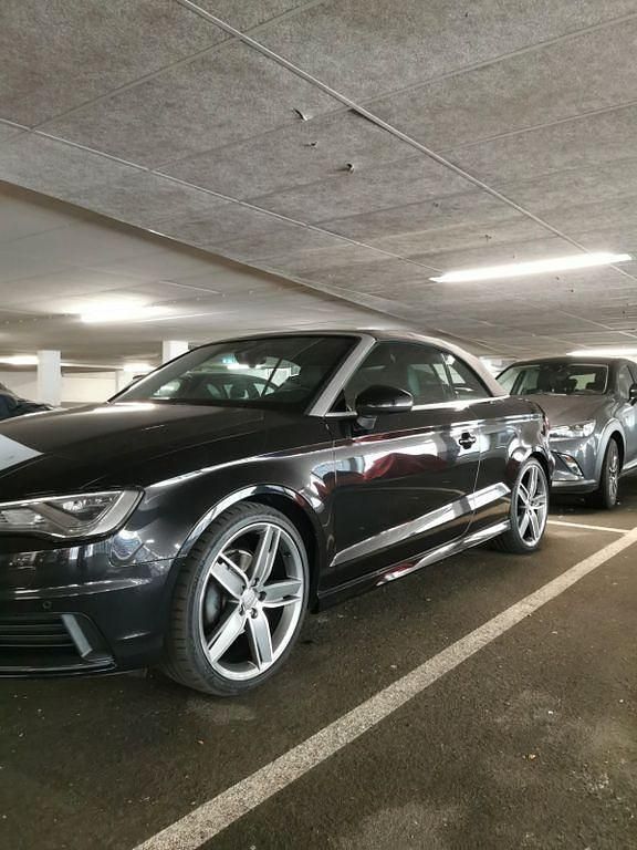 Schwarz Gebraucht 2014 Audi A3 Cabriolet S-Line Cabrio | 12.700 € (Guter Preis) - Bild 1/4