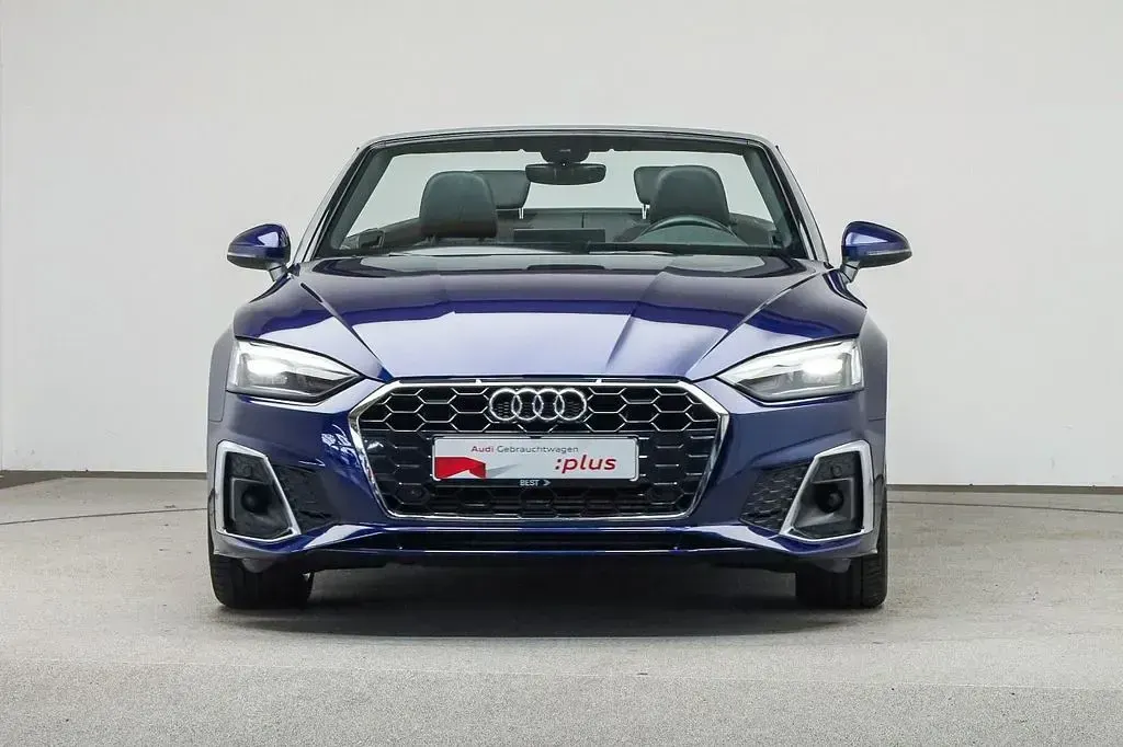 Gebraucht Audi A5 Cabriolet S-Line 204 PS (150 kW) 2023 Navarrablau metallic/verdeck s Cabrio