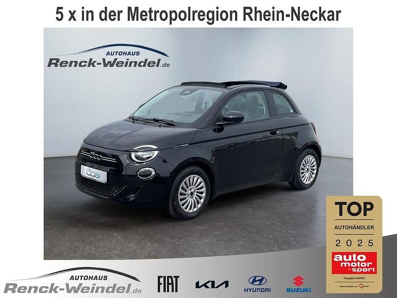 Colore esterno (onyx schwarz) Neu 2025 Fiat 500e Basis Cabrio | 29.289 € (Fairer Preis) - Bild 1/4