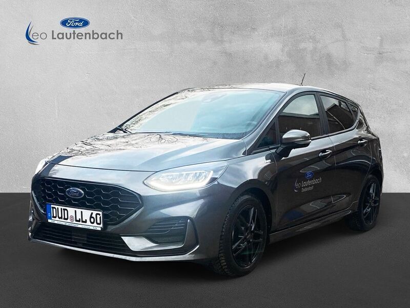 Magneticgrau (metallic) Gebraucht 2021 Ford Fiesta ST-Line Kleinwagen | 18.900 € (Teuer) - Bild 1/4