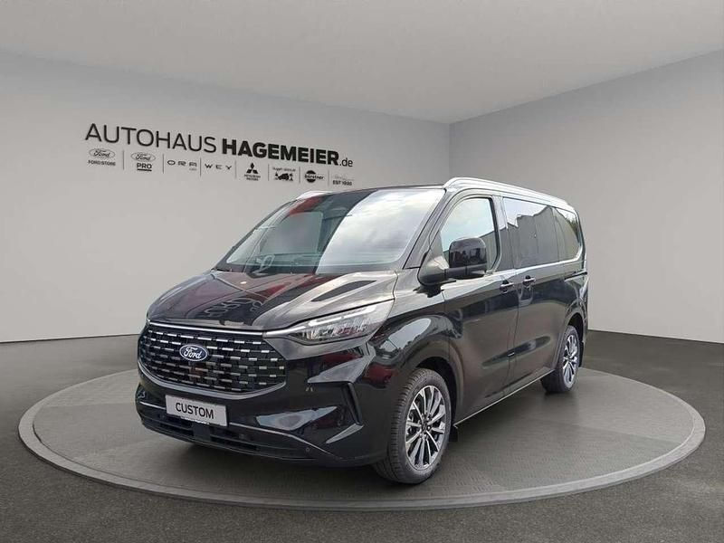 Agate black metallic Neu 2025 Ford Tourneo Custom Titanium X Van / Kleinbus | 69.950 € (Teuer) - Bild 1/4