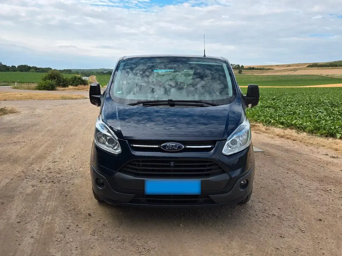 Gebraucht Ford Tourneo 125 PS (91 kW) 2014 Blau Van / Kleinbus