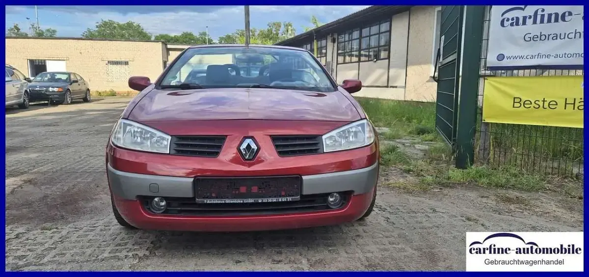 Gebraucht Renault Mégane Cabriolet 113 PS (83 kW) 2005 Bordeauxrotmetallic Cabrio