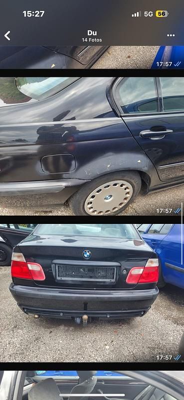 Second-hand BMW 320 150 CP (110 kW) 2000 Negru Berlinǎ