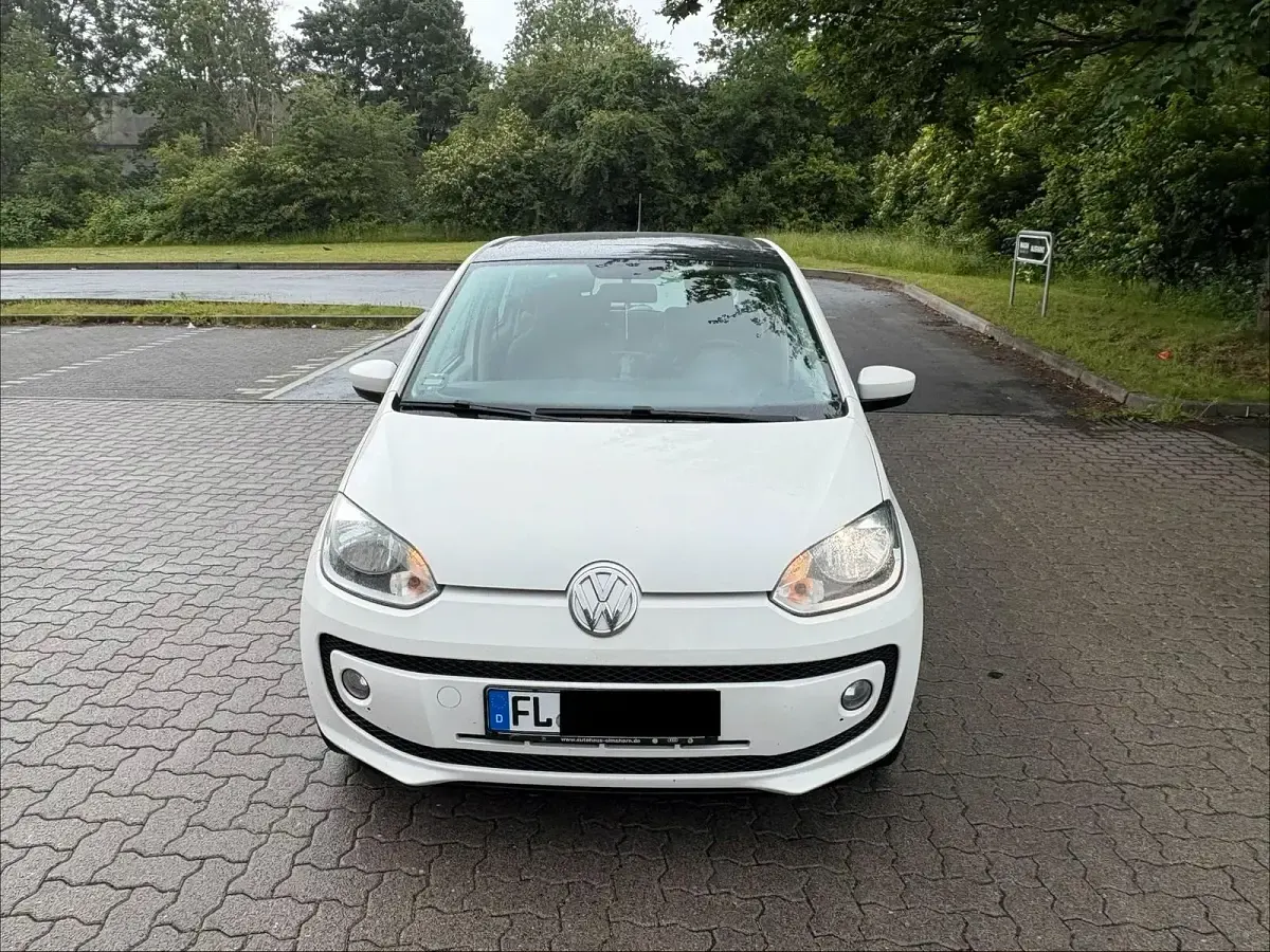 Gebraucht VW up! 75 PS (55 kW) 2016 Weiß Kleinwagen