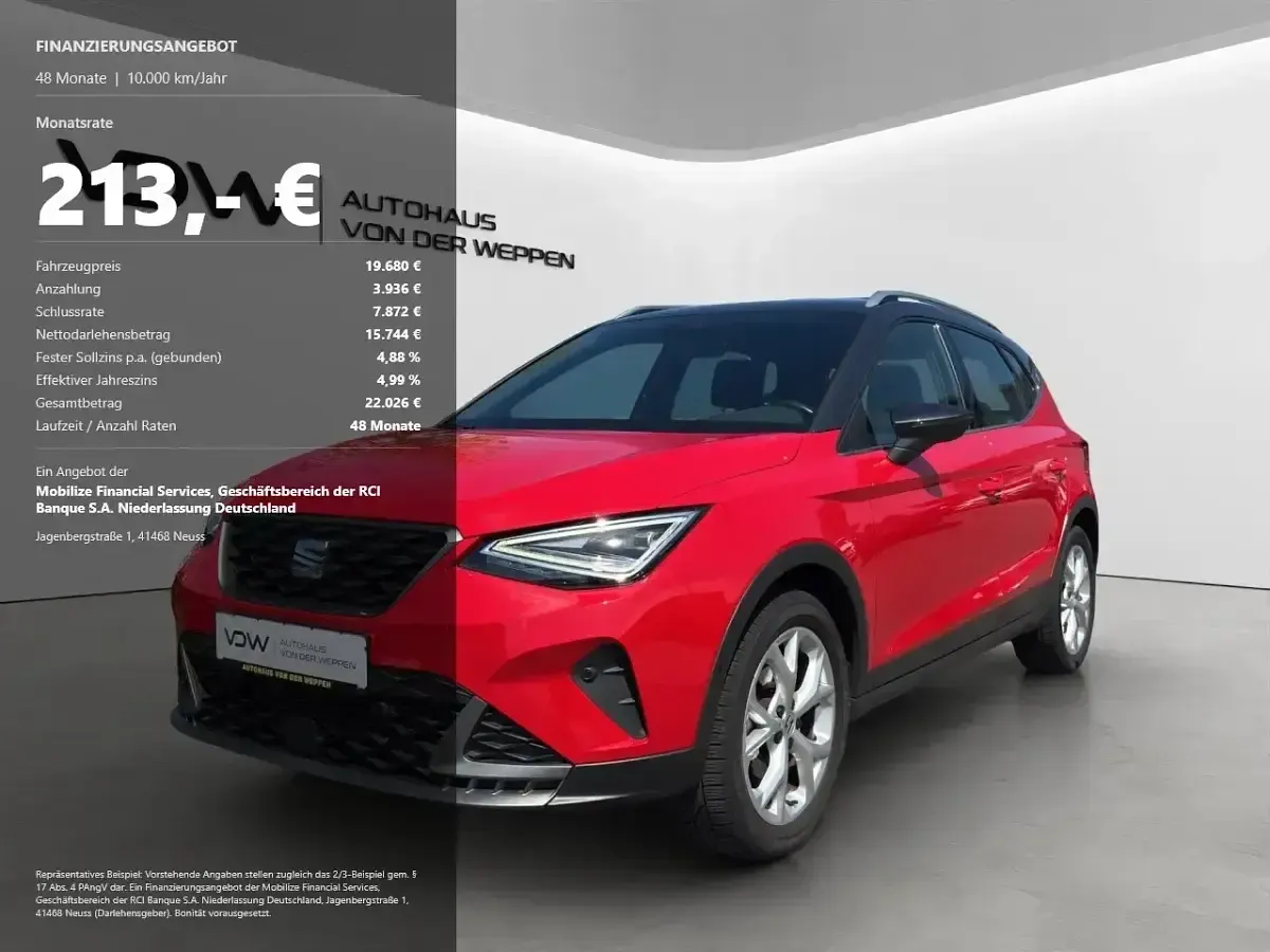 Gebraucht Seat Arona FR 110 PS (80 kW) 2023 SUV