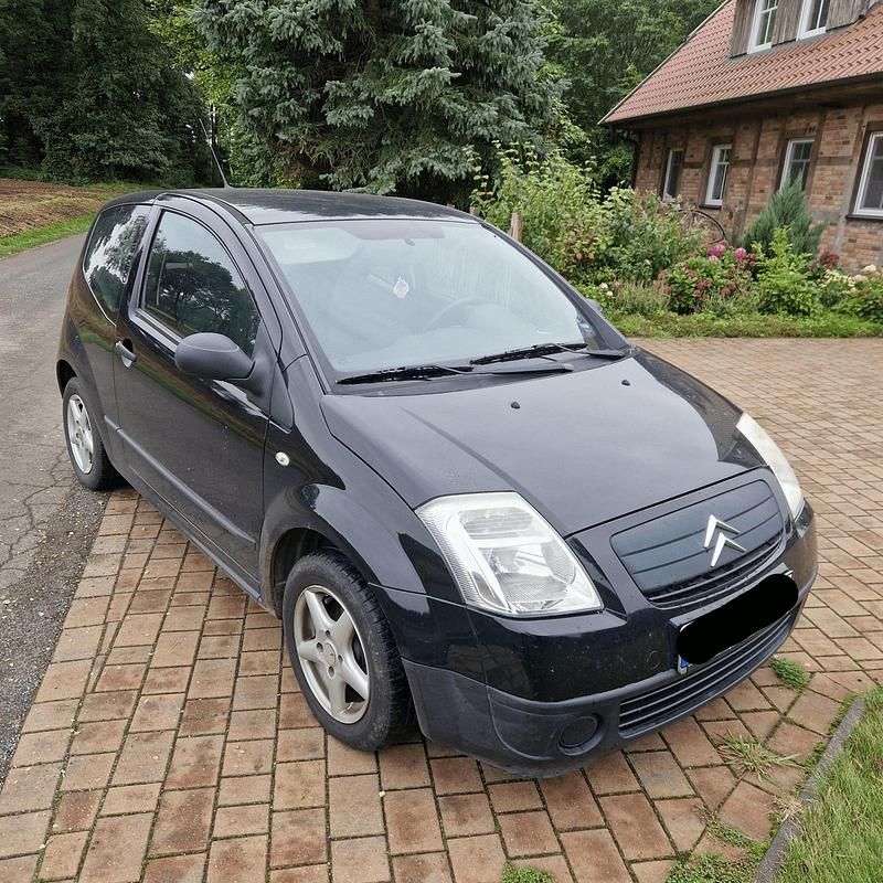 Gebraucht Citroën C2 60 PS (44 kW) 2007 Schwarz Kleinwagen
