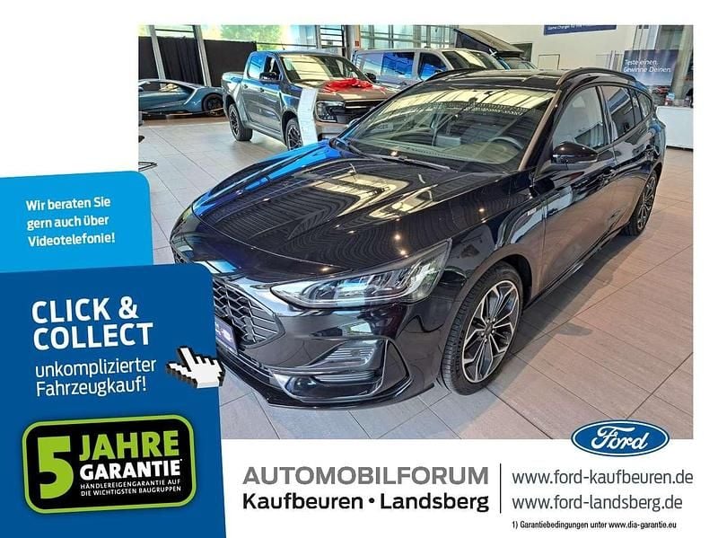 Obsidianschwarz metallic Gebraucht 2023 Ford Focus Kombi | 17.990 € (Superpreis) - Bild 1/4