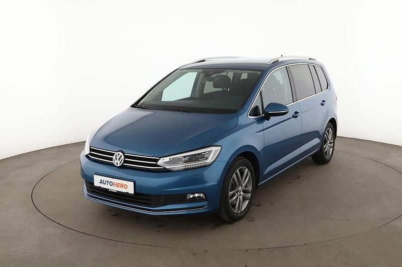 Gebraucht VW Touran Highline 2020 Blau Van / Kleinbus
