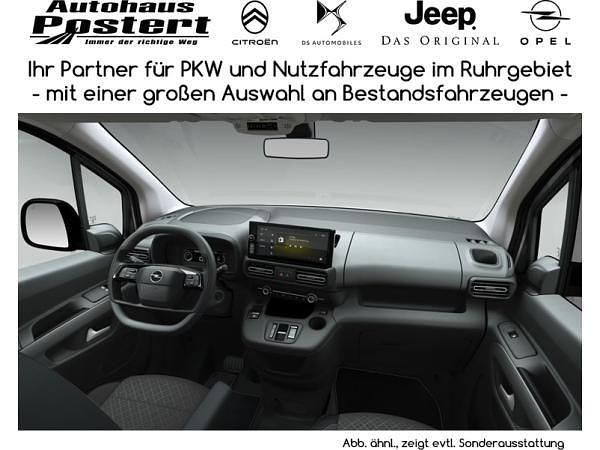 Neu Opel Combo Edition 131 PS (96 kW) 2025 Schwarz (karbon schwarz) Van / Kleinbus