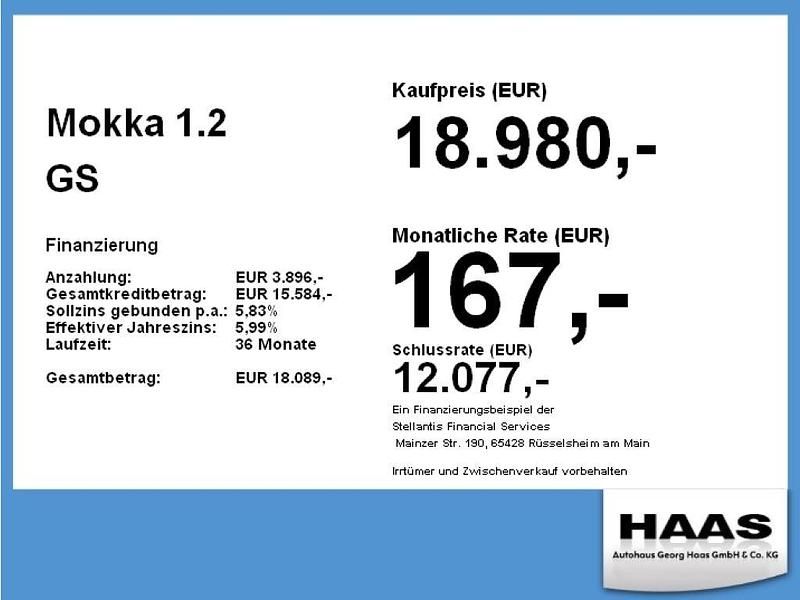 Gebraucht Opel Mokka 131 PS (96 kW) 2023 Karbon schwarz (metallic) SUV