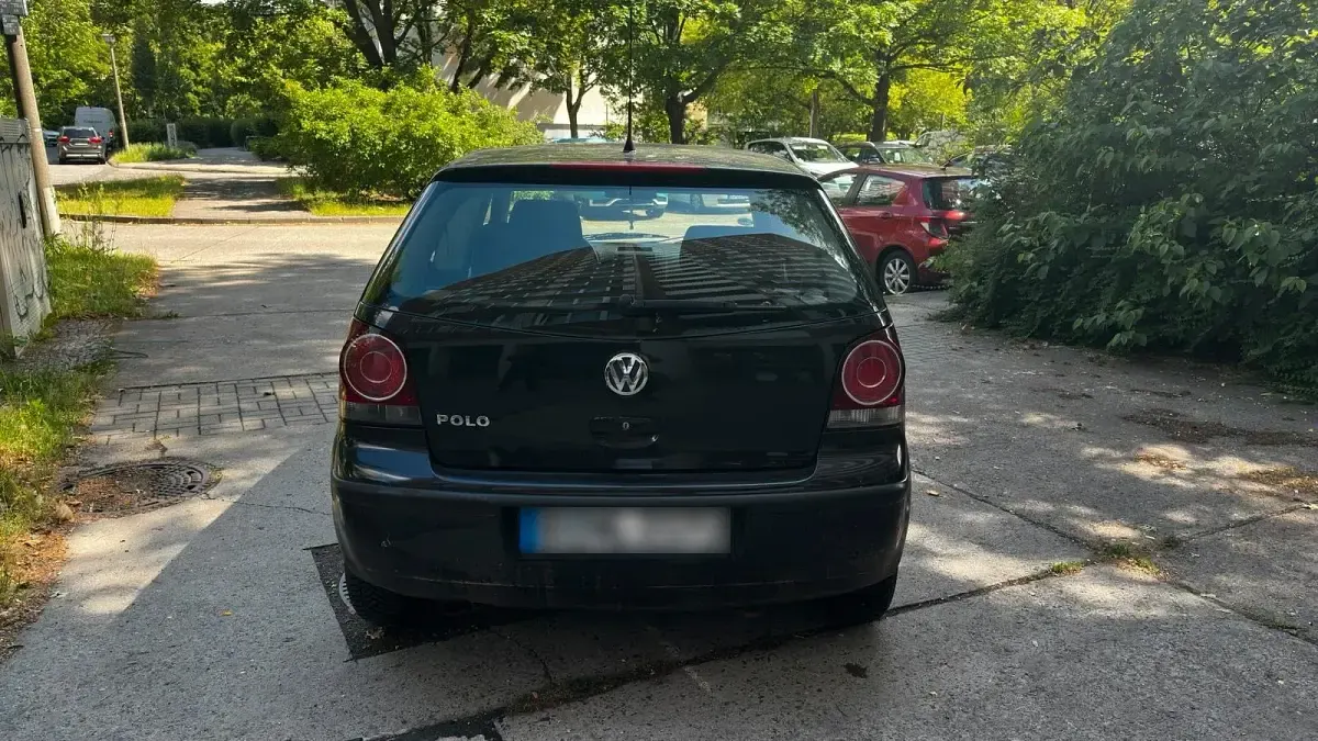 Gebraucht VW Polo 54 PS (39 kW) 2005 Schwarz Kleinwagen