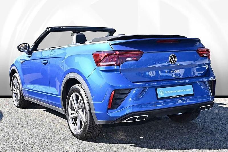 Gebraucht VW T-Roc Cabriolet R-line 150 PS (110 kW) 2025 Blau Cabrio