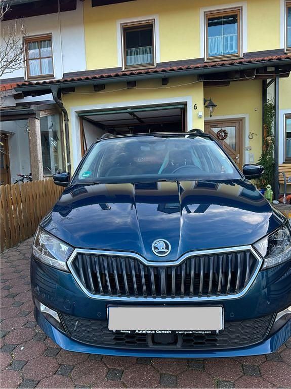 Gebraucht Skoda Fabia Style 95 PS (69 kW) 2020 Blau Kleinwagen