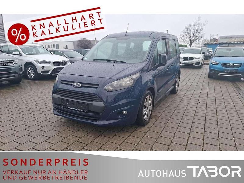 Gebraucht Ford Tourneo Connect Ambiente 101 PS (74 kW) 2015 Blazer blue Van / Kleinbus