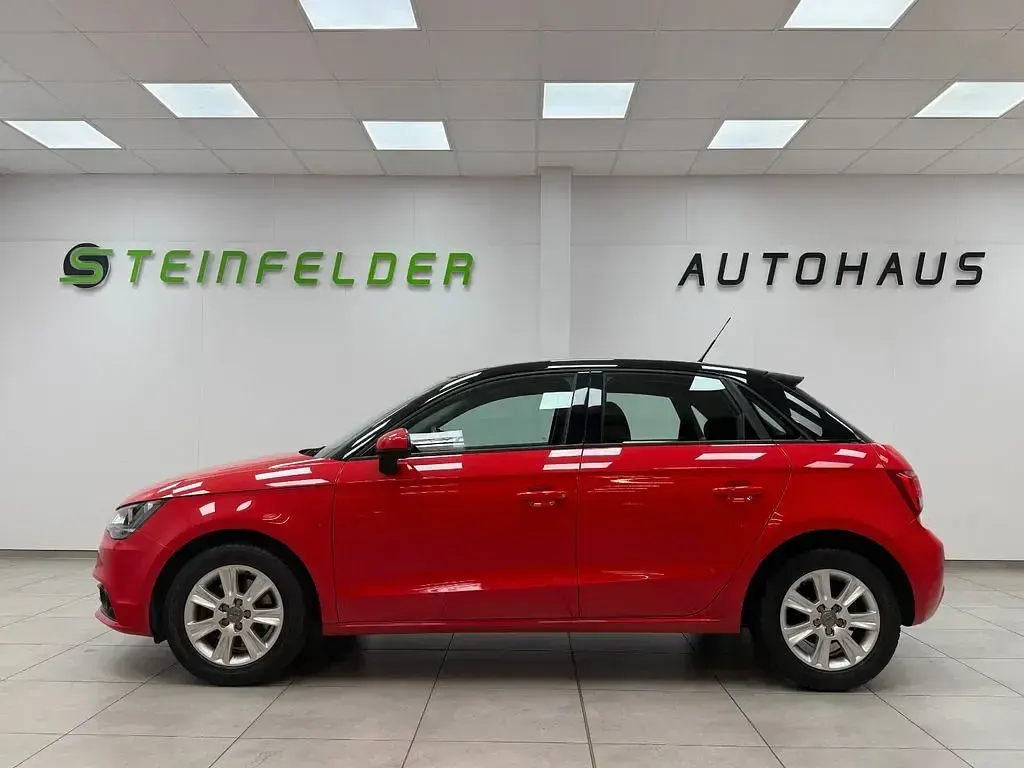 Gebraucht Audi A1 Sportback Attraction 122 PS (89 kW) 2014 Rot Kleinwagen