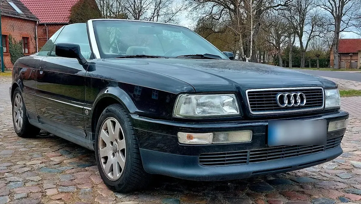 Gebraucht Audi Cabriolet 150 PS (110 kW) 1994 Schwarz Cabrio