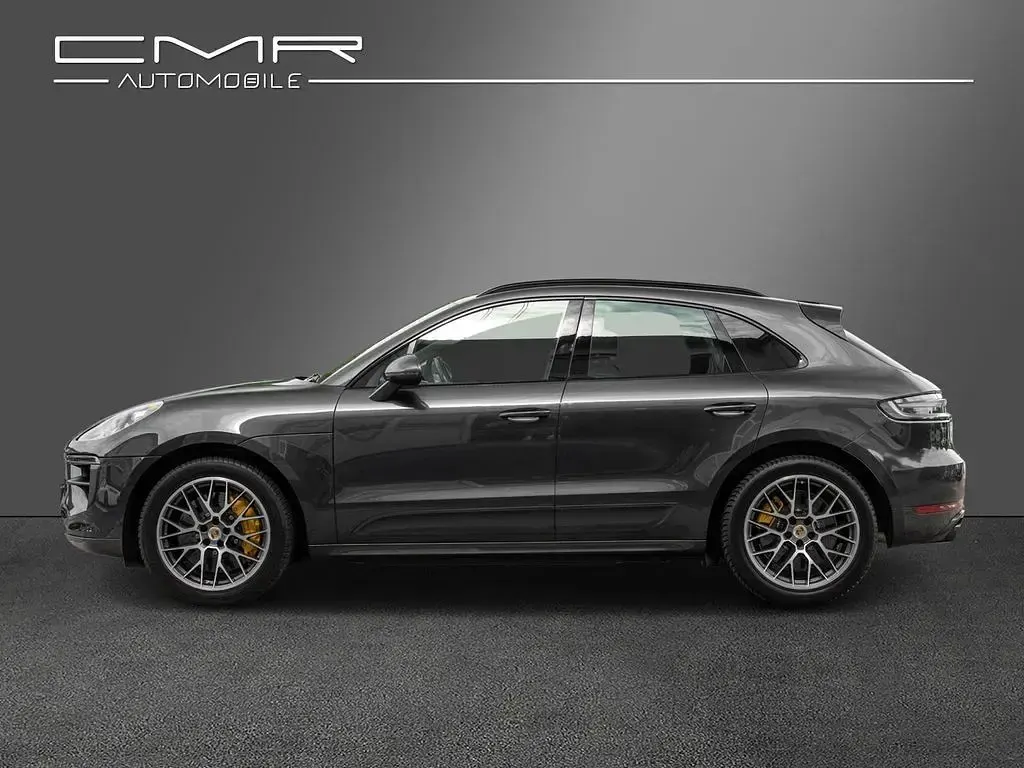 Gebraucht Porsche Macan Turbo Sport 441 PS (324 kW) 2020 Vulkangraumetallic SUV