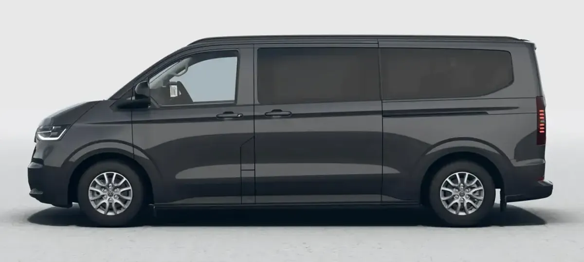 Neu VW T7 150 PS (110 kW) 2025 Graphite dust metallic Van