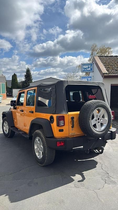 Gebraucht Jeep Wrangler 200 PS (147 kW) 2012 Orange SUV