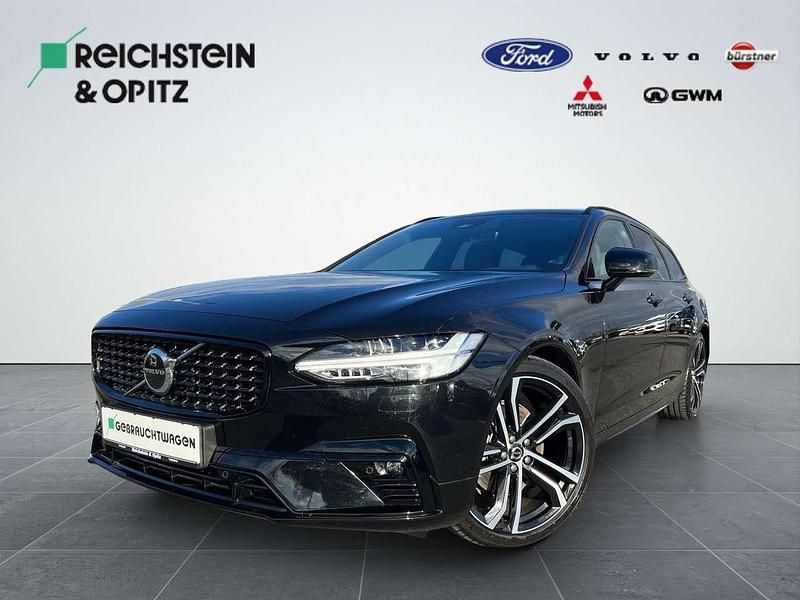 Onyx black (metallic) Gebraucht 2022 Volvo V90 Ultimate Kombi | 49.990 € (Etwas zu teuer) - Bild 1/4