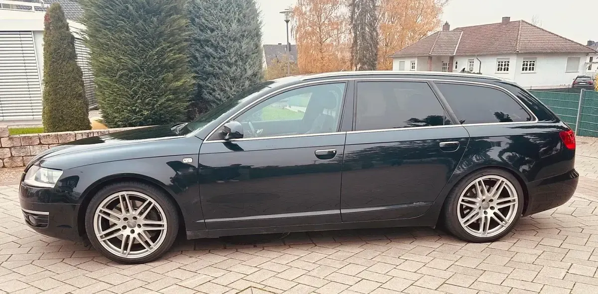 Usata Audi A6 S-Line 233 CV (171 kW) 2008 Nero Station wagon