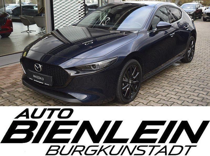 Gebraucht Mazda 3 Exclusive-Line 186 PS (136 kW) 2023 Blau Limousine