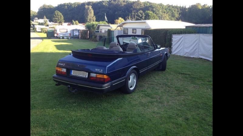 Gebraucht Saab 900 Cabriolet 141 PS (103 kW) 1992 Blau Cabrio