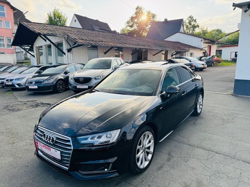 Schwarz Gebraucht 2016 Audi A4 S-Line Limousine | 23.890 € (Fairer Preis) - Bild 1/4