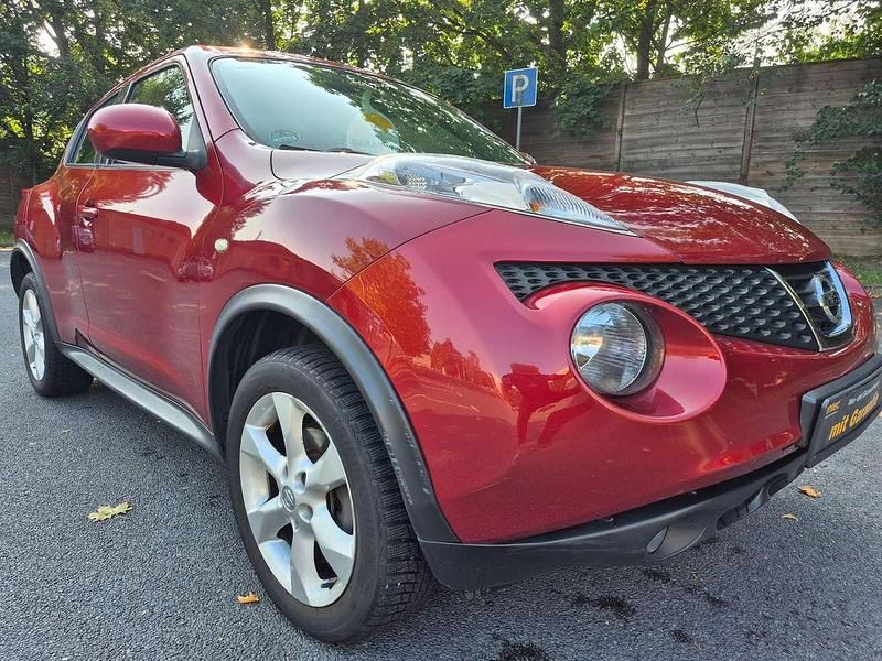 Gebraucht Nissan Juke Visia 110 PS (80 kW) 2011 Rot SUV