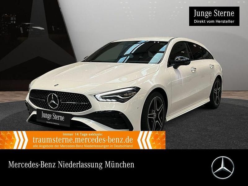 Weiß Gebraucht 2024 Mercedes CLA200 Premium Limousine | 32.590 € (Guter Preis) - Bild 1/3