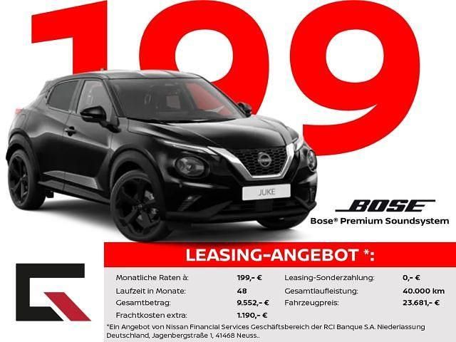 Neu Nissan Juke Tekna 114 PS (83 kW) 2025 Schwarz SUV