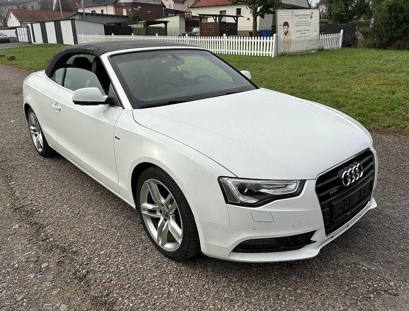 Gebraucht Audi A5 Cabriolet S-Line 177 PS (130 kW) 2013 Weiß Cabrio