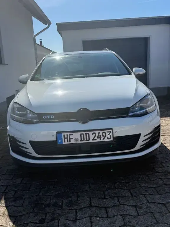 Gebraucht VW Golf VII GTD 184 PS (135 kW) 2015 Weiß Kombi