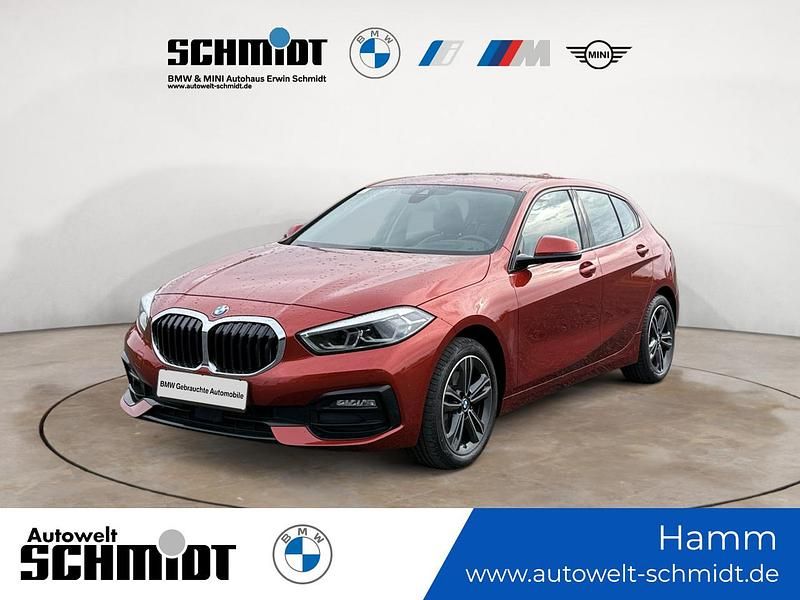 Sunset orange Gebraucht 2021 BMW 118 Sport Line Kleinwagen | 18.390 € (Guter Preis) - Bild 1/4
