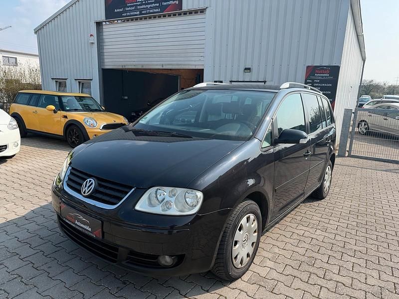 Gebraucht VW Touran 136 PS (100 kW) 2004 Schwarz Van / Kleinbus