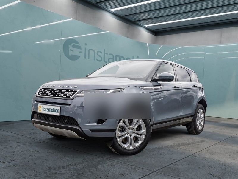 Grau Gebraucht 2021 Land Rover Range Rover evoque S SUV | 37.610 € (Teuer) - Bild 1/4