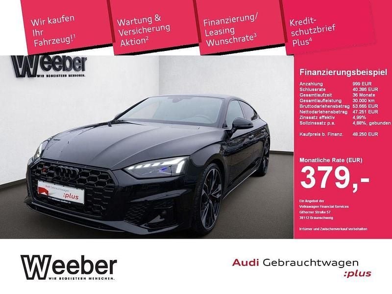 Gebraucht Audi S5 Sportback Sport 341 PS (250 kW) 2024 Mythosschwarz (metallic) Kleinwagen