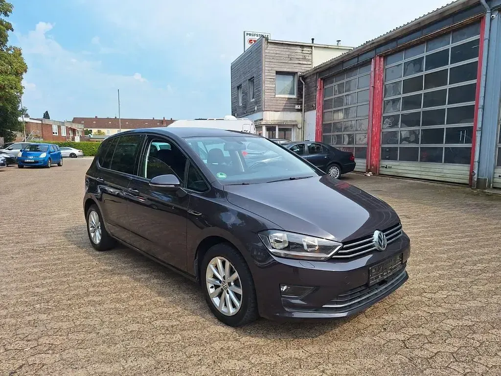 Gebraucht VW Golf Sportsvan LOUNGE 110 PS (80 kW) 2015 Grau Van / Kleinbus
