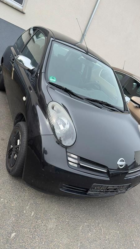 Schwarz Gebraucht 2005 Nissan Micra Kleinwagen | 1.350 € - Bild 1/4